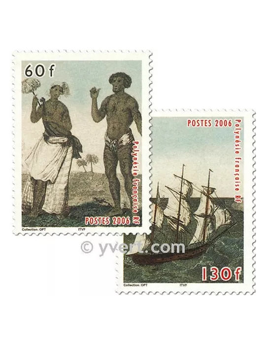n° 767/768 - Timbre Polynésie Poste