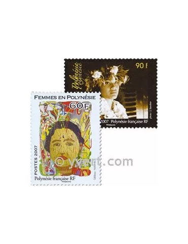 n° 801/802 - Timbre Polynésie Poste