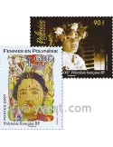 n° 801/802 - Timbre Polynésie Poste