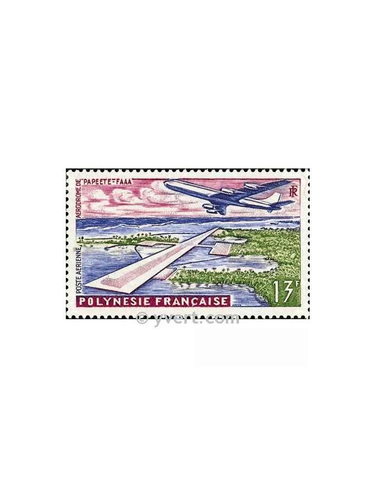 n° 5 - Timbre Polynésie Poste aérienne