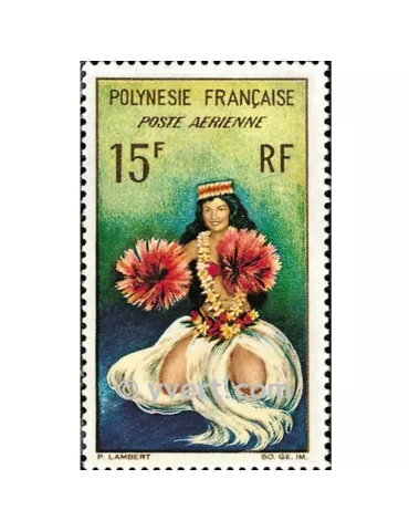 n° 7 - Timbre Polynésie Poste aérienne 2