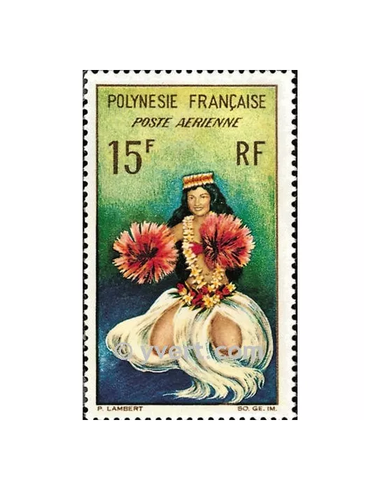 n° 7 - Timbre Polynésie Poste aérienne