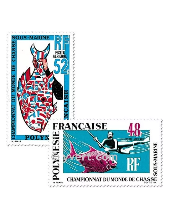 n° 29/30 - Timbre Polynésie Poste aérienne