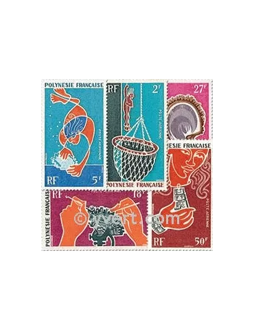 n° 34/38 - Timbre Polynésie Poste aérienne