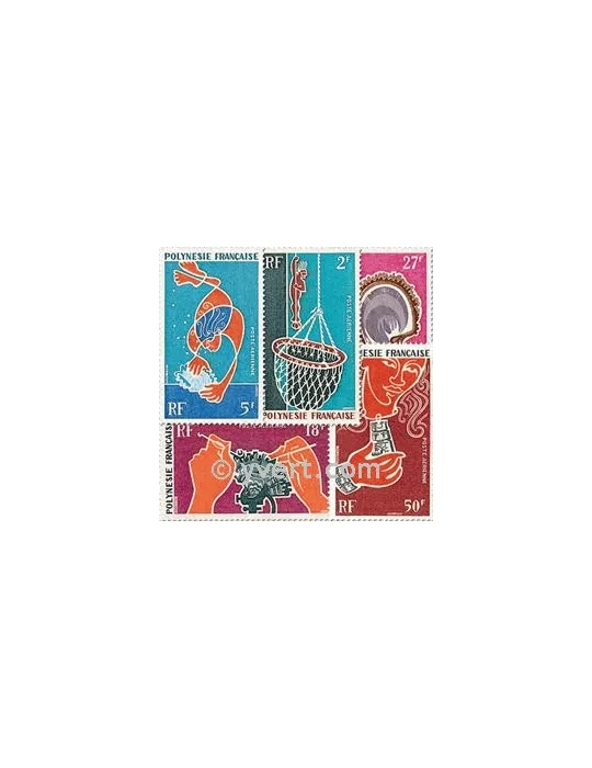 n° 34/38 - Timbre Polynésie Poste aérienne