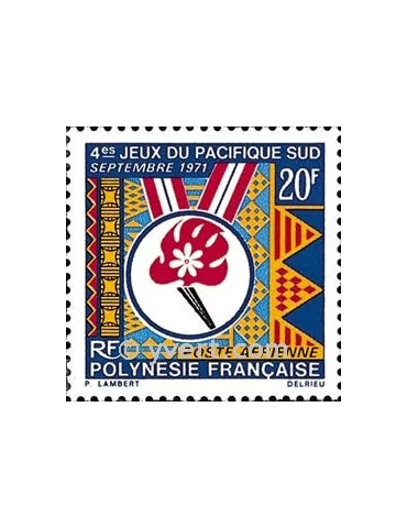 n° 45 - Timbre Polynésie Poste aérienne