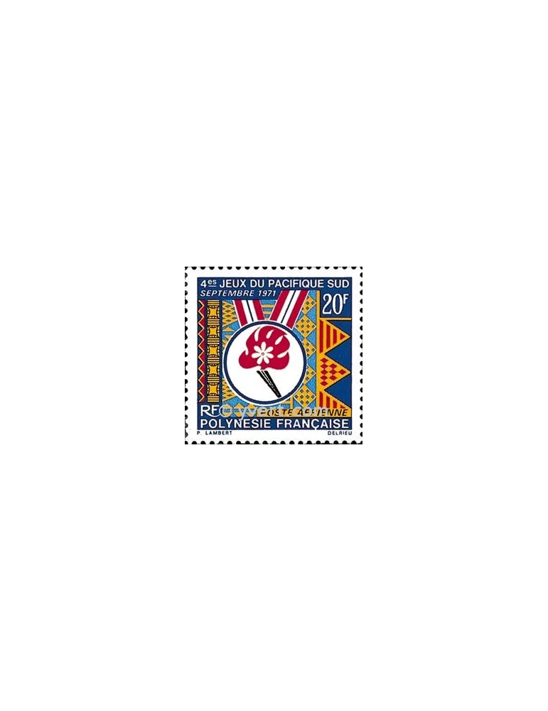n° 45 - Timbre Polynésie Poste aérienne