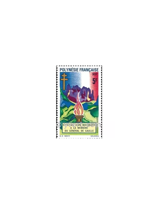 n° 46 - Timbre Polynésie Poste aérienne