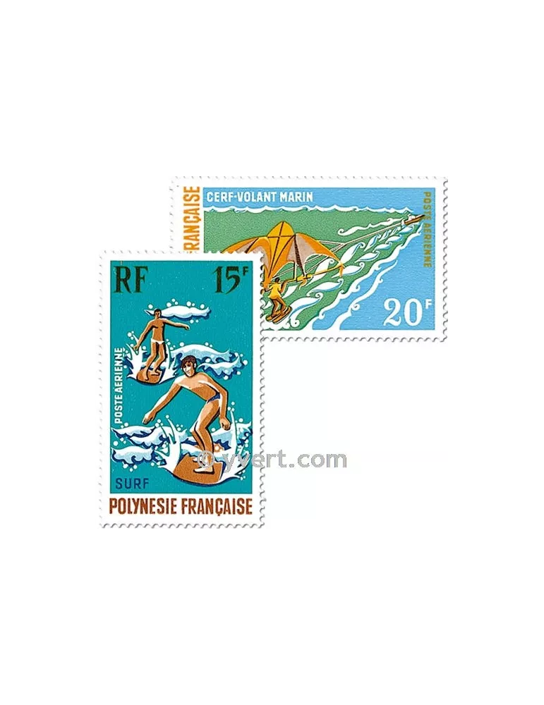 n° 48/50 - Timbre Polynésie Poste aérienne