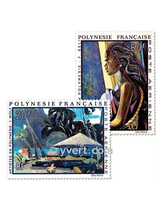 n° 55/59 - Timbre Polynésie Poste aérienne