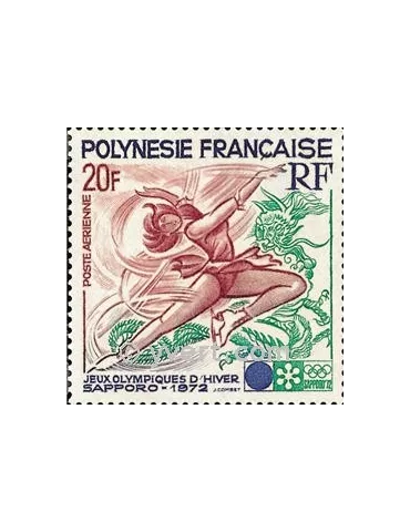 n° 61 - Timbre Polynésie Poste aérienne