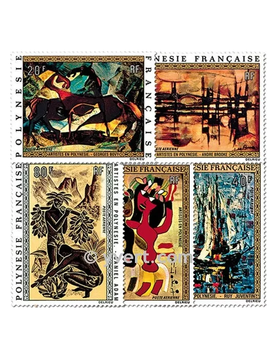 n° 65/69 - Timbre Polynésie Poste aérienne