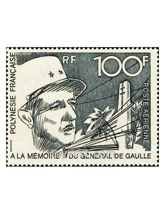 n° 70 - Timbre Polynésie Poste aérienne