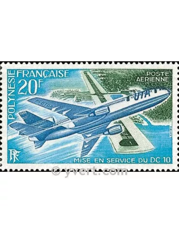 n° 74 - Timbre Polynésie Poste aérienne 2