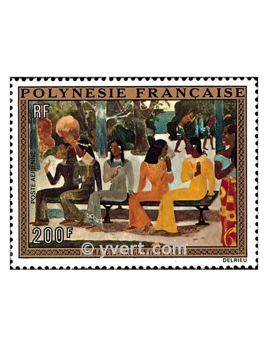 n° 75 - Timbre Polynésie Poste aérienne