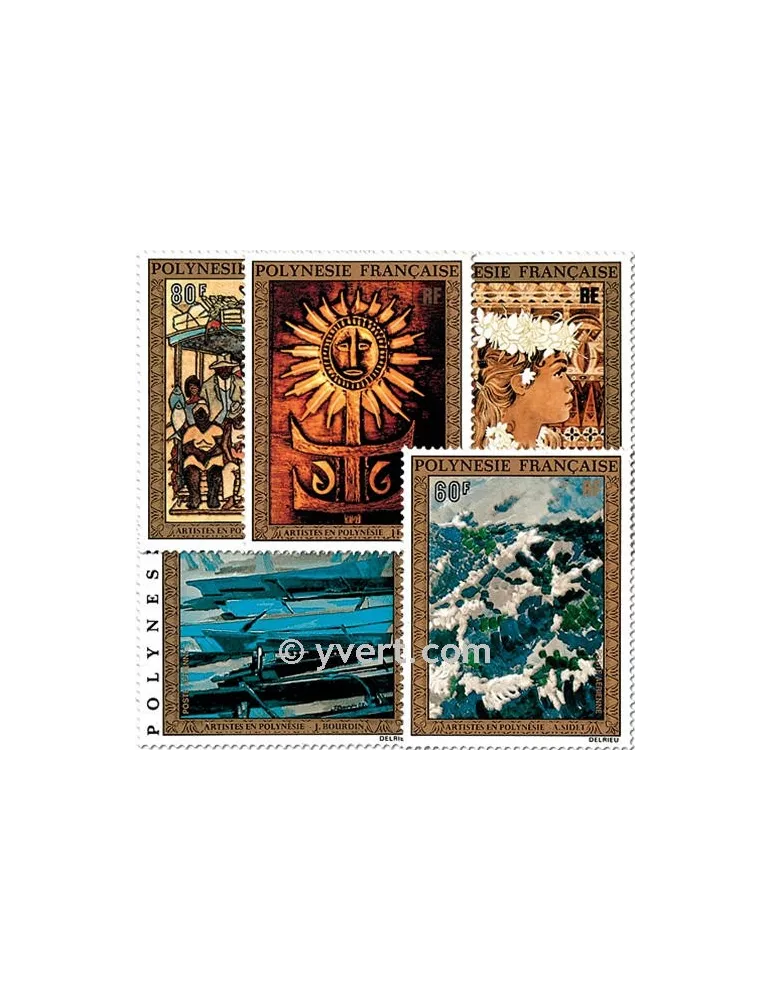 n° 77/81 - Timbre Polynésie Poste aérienne