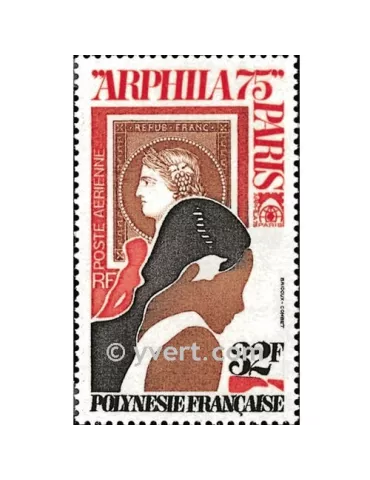 n° 92 - Timbre Polynésie Poste aérienne 2