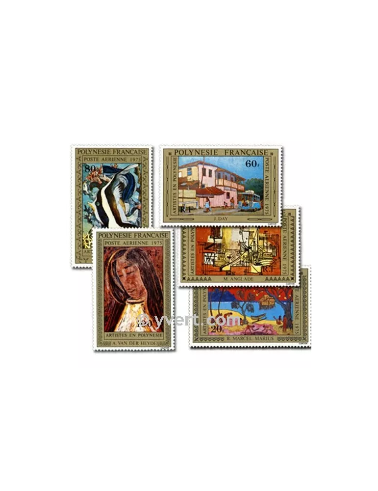 n° 98/102 - Timbre Polynésie Poste aérienne