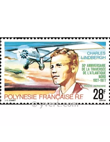 n° 125 - Timbre Polynésie Poste aérienne 2