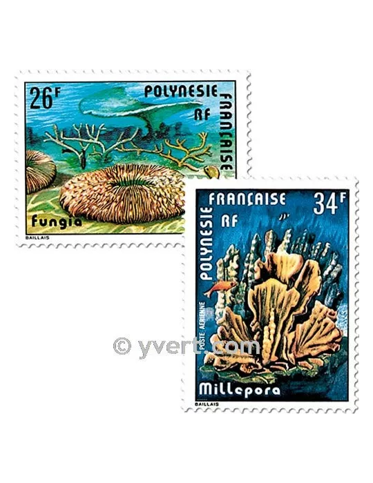 n° 138/139 - Timbre Polynésie Poste aérienne