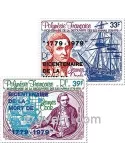 n° 142/143 - Timbre Polynésie Poste aérienne