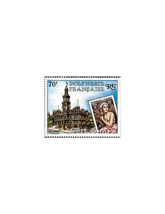n° 155 - Timbre Polynésie Poste aérienne