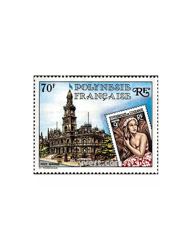 n° 155 - Timbre Polynésie Poste aérienne