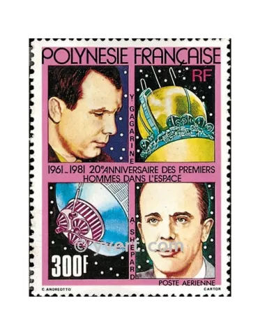 n° 161 - Timbre Polynésie Poste aérienne 2