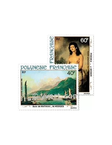 n° 163/166 - Timbre Polynésie Poste aérienne