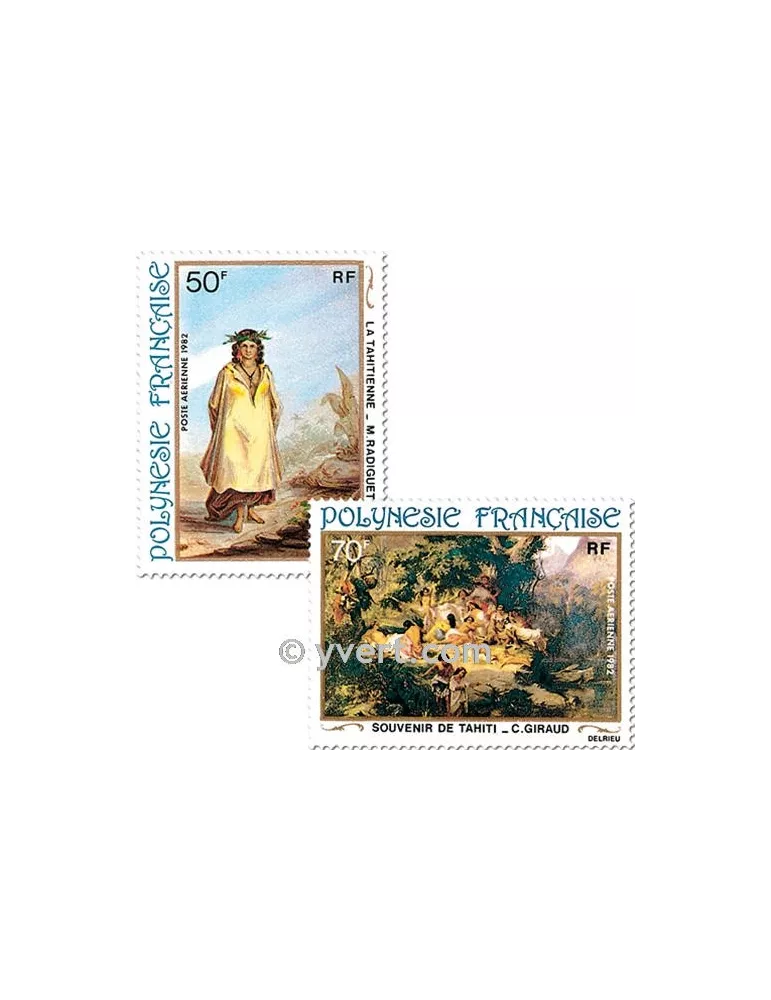 n° 170/173 - Timbre Polynésie Poste aérienne