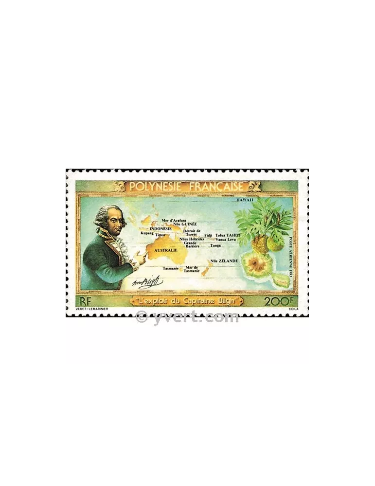 n° 175 - Timbre Polynésie Poste aérienne