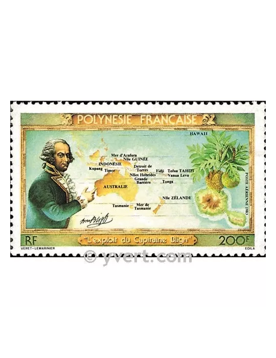 n° 175 - Timbre Polynésie Poste aérienne