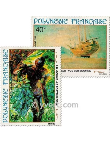 n° 178/181 - Timbre Polynésie Poste aérienne 2