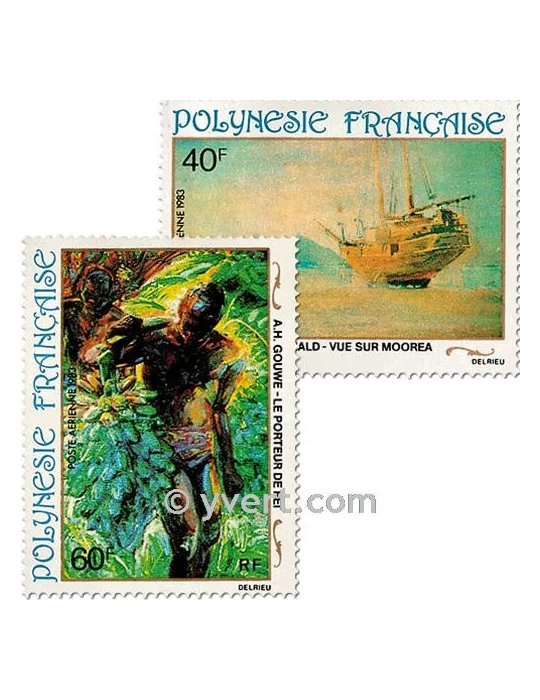 n° 178/181 - Timbre Polynésie Poste aérienne