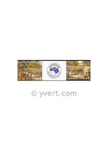 n° 185A - Timbre Polynésie Poste aérienne