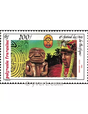 n° 187 - Timbre Polynésie Poste aérienne 2