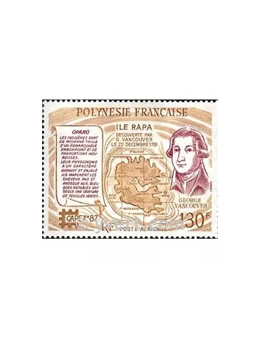 n° 197 - Timbre Polynésie Poste aérienne