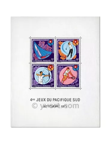 n° 2 - Timbre Polynésie Bloc et feuillets 2