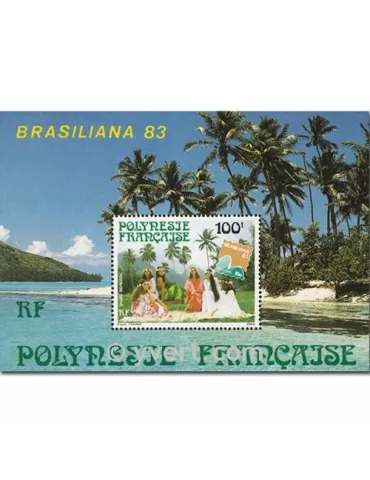 n° 7 - Timbre Polynésie Bloc et feuillets 2