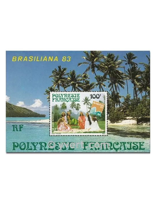 n° 7 - Timbre Polynésie Bloc et feuillets