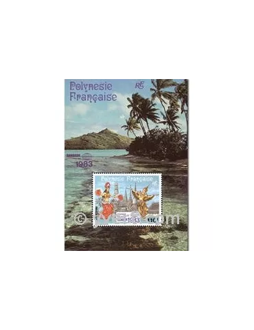 n° 8 - Timbre Polynésie Bloc et feuillets