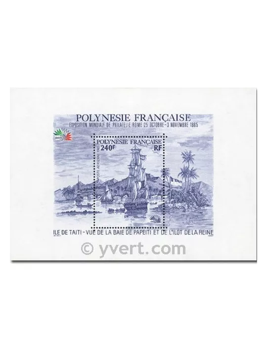 n° 11 - Timbre Polynésie Bloc et feuillets
