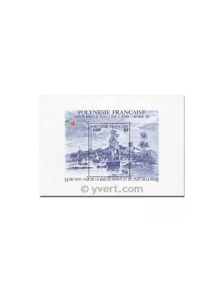 n° 11 - Timbre Polynésie Bloc et feuillets