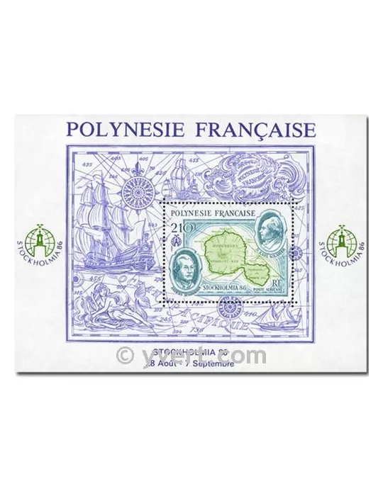 n° 12 - Timbre Polynésie Bloc et feuillets