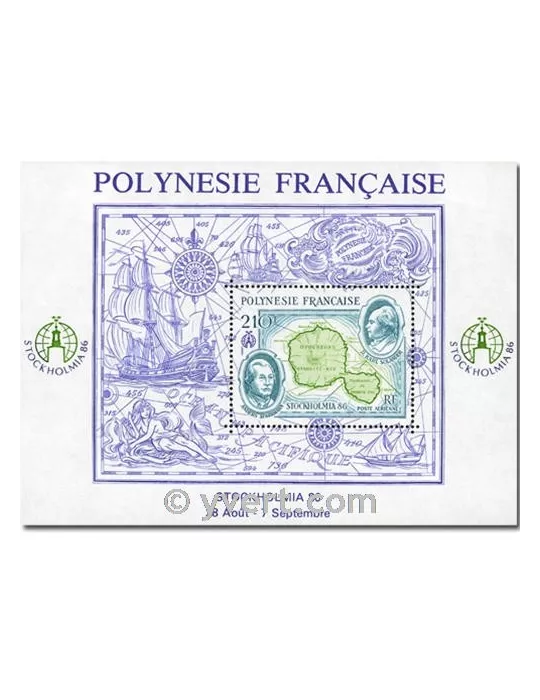 n° 12 - Timbre Polynésie Bloc et feuillets