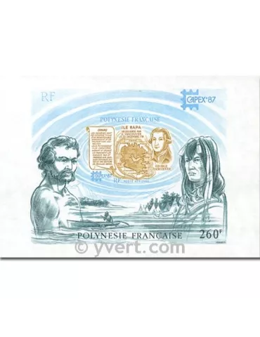 n° 13 - Timbre Polynésie Bloc et feuillets 2