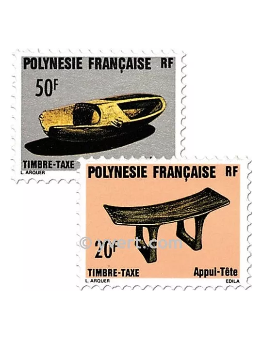 n° 8/9 - Timbre Polynésie Taxe