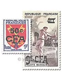n° 320/330 - Timbre Réunion Poste