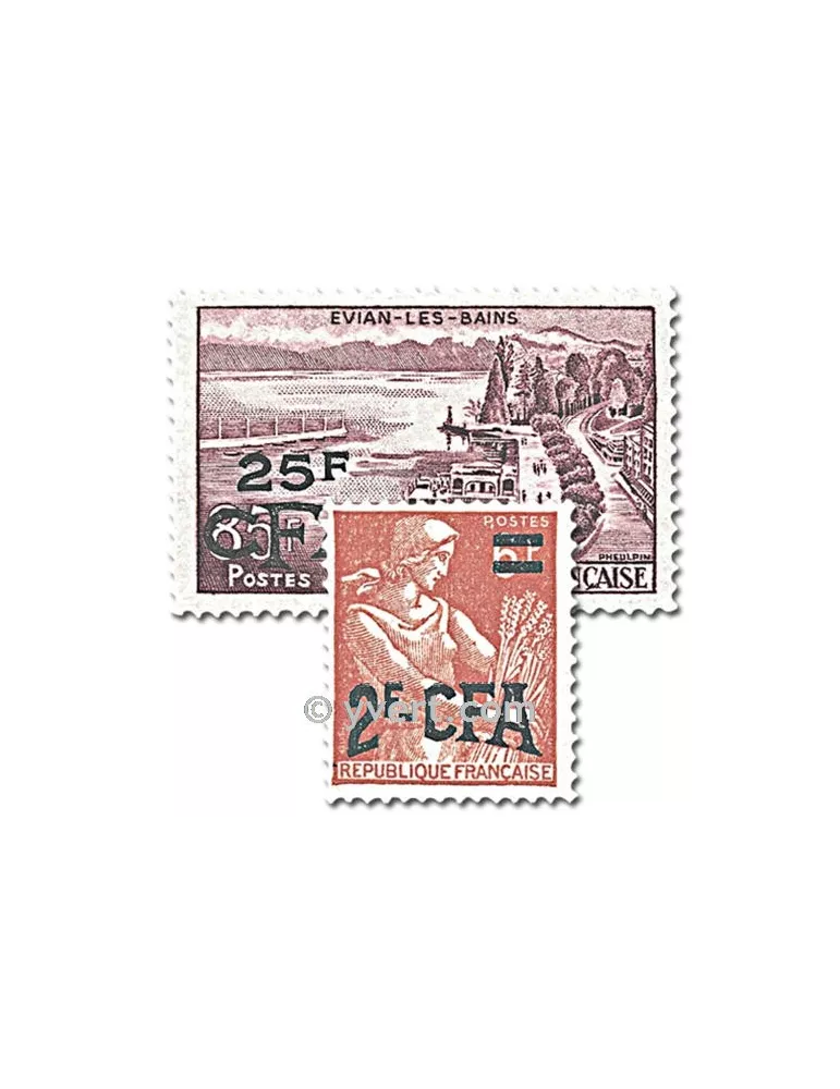 n° 331/341 - Timbre Réunion Poste