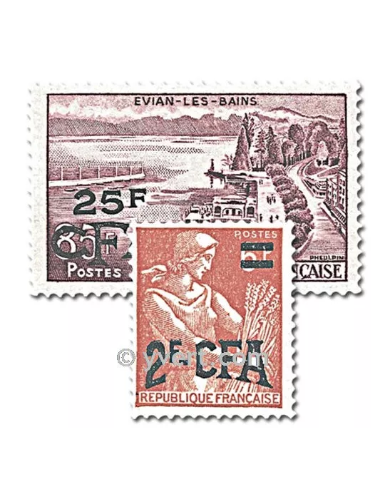 n° 331/341 - Timbre Réunion Poste